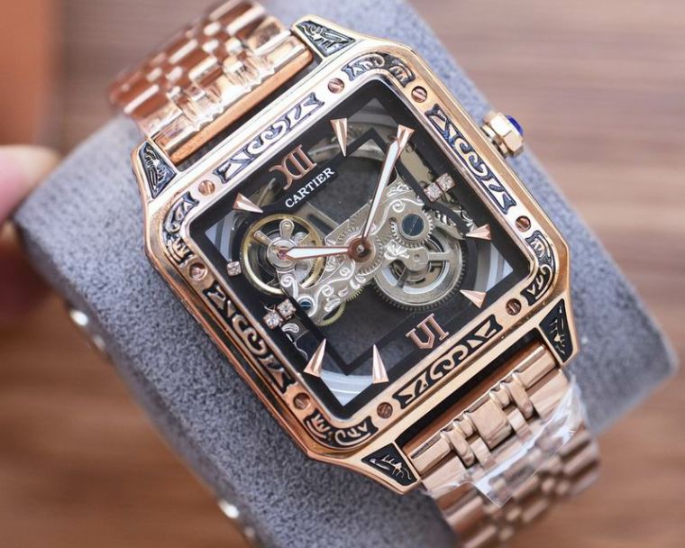 Picture of Cartier Watches Men Panthere De Cartier _SKU2385cartier-43x12mm-04131362811